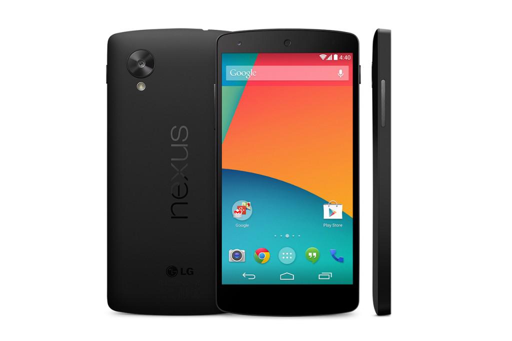 Nový telefon Google LG Nexus 5