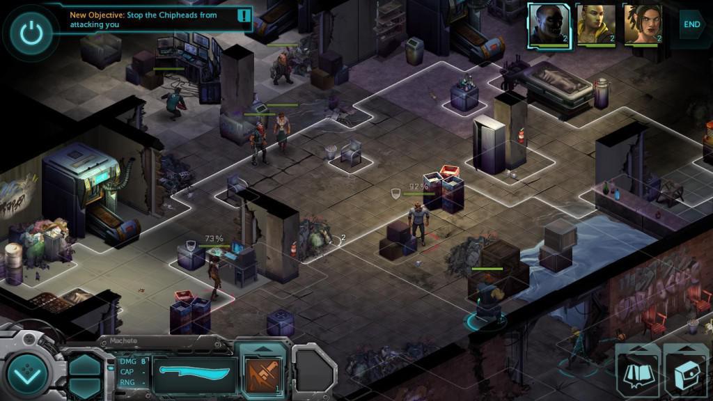 Shadowrun Cyberpunkové RPG na android