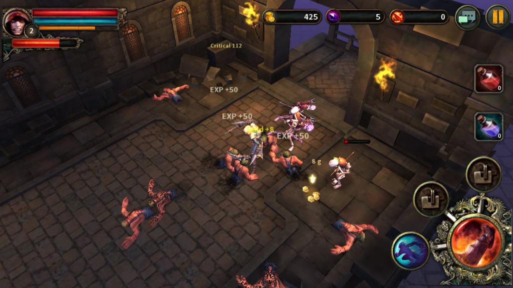 Hack n Stash RPG hra Dark Avenger na Android