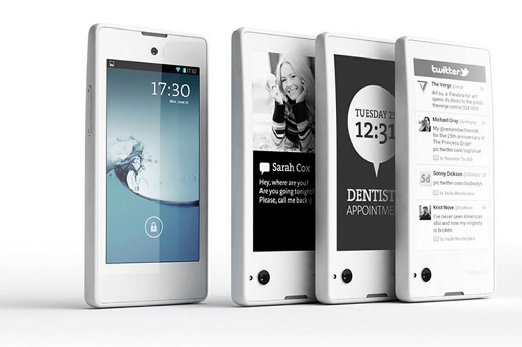 Nový telefon yotaphone - smartphone nabídne dva displeje lcd a e-ink