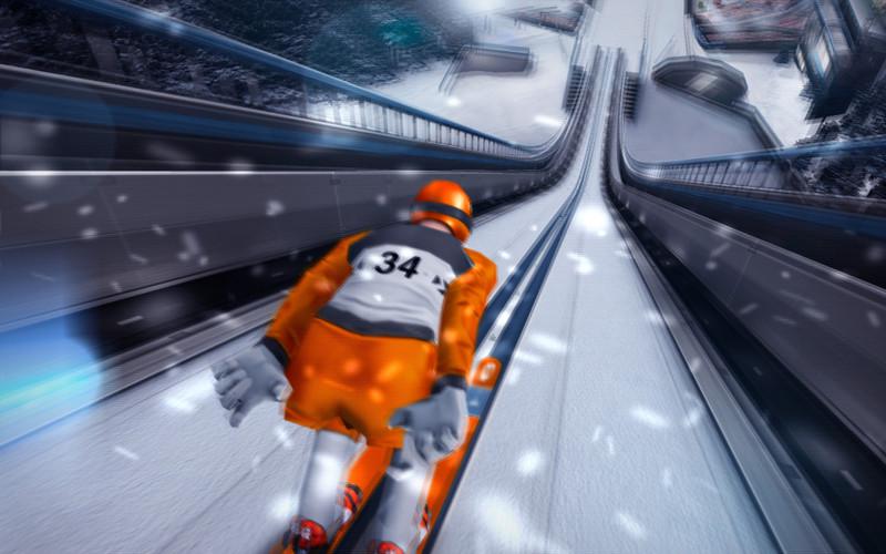 Ski Jumping 2012 je hra pro android o skocích na lyžích