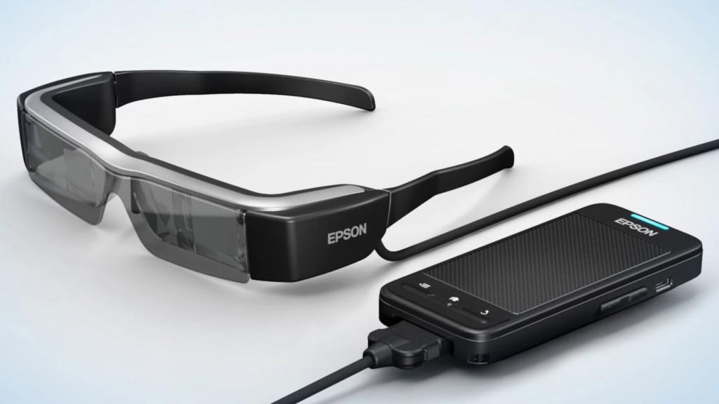 Chytré brýle s Androidem Epson Moverio BT-200
