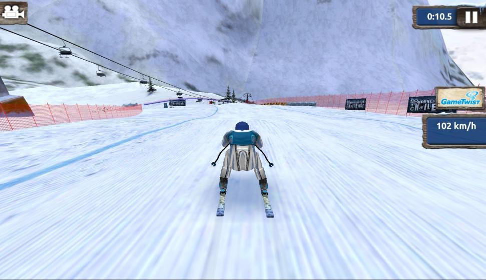 Hra Ski Challenge 2014 přináší nejlepší lyžování na Android