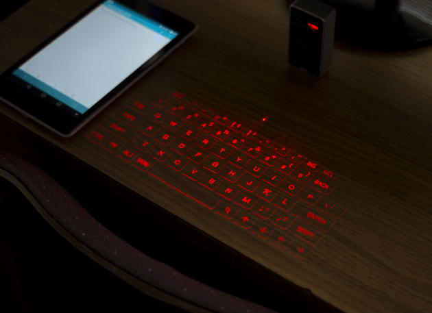 Projekční laserová klávesnice Atongm pro tablet i telefon