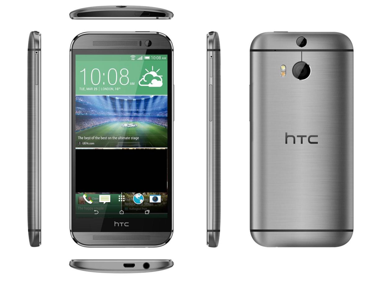 HTC One M8 ze vsech stran