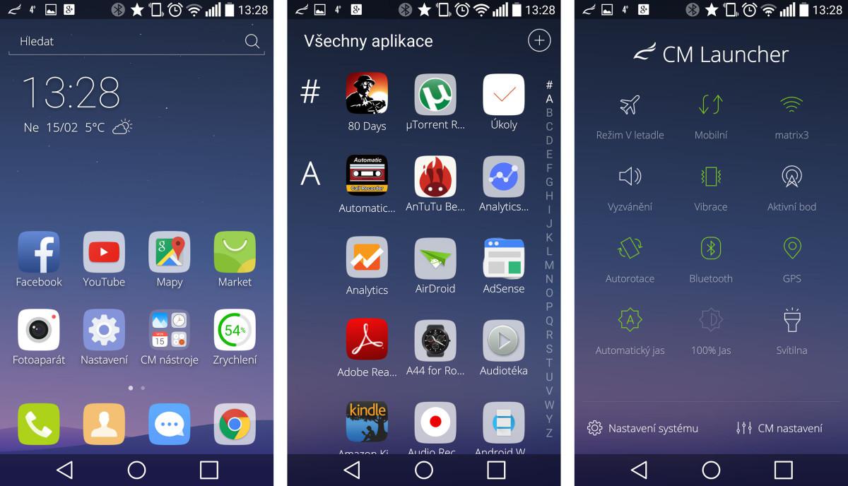 CM Android Launcher