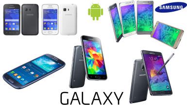 Samsung telefony přehled 2014