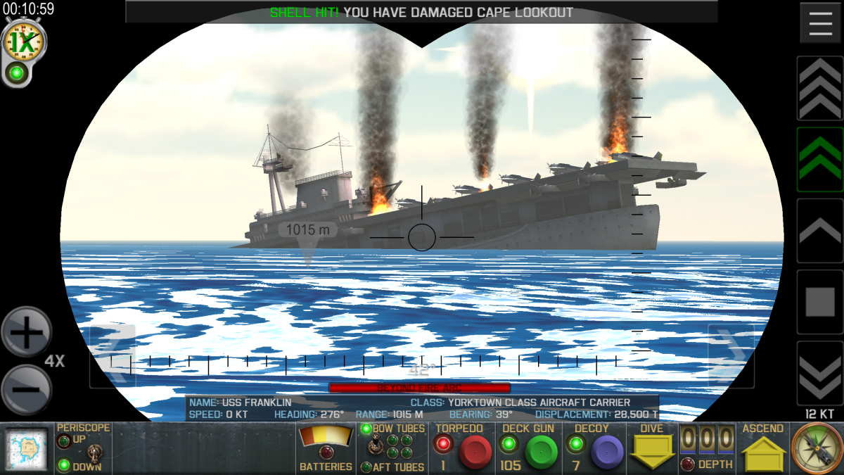 Crash Dive je nejlepší ponorkový simulátor pro Android