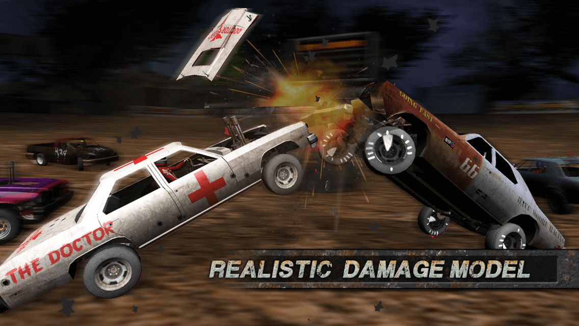 Demolition Derby: Crash Racing - kvalitní ničení aut v pěkném kabátě