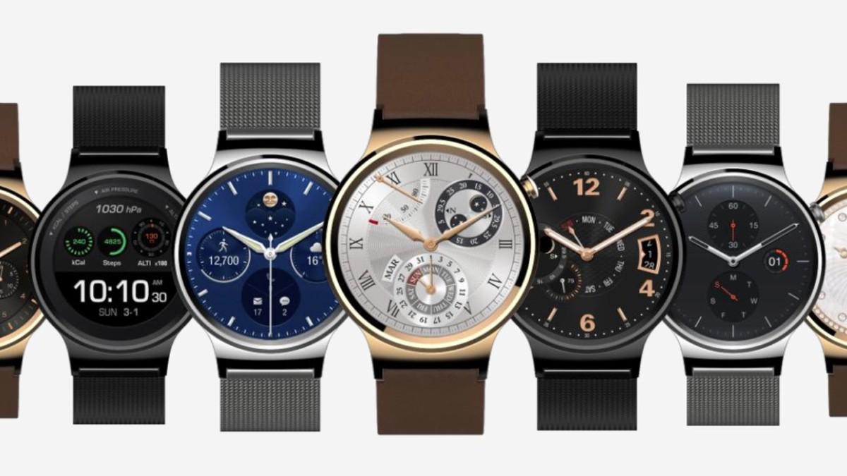 Huawei Watch nabídnce celou řadu designů pásků i hodinek