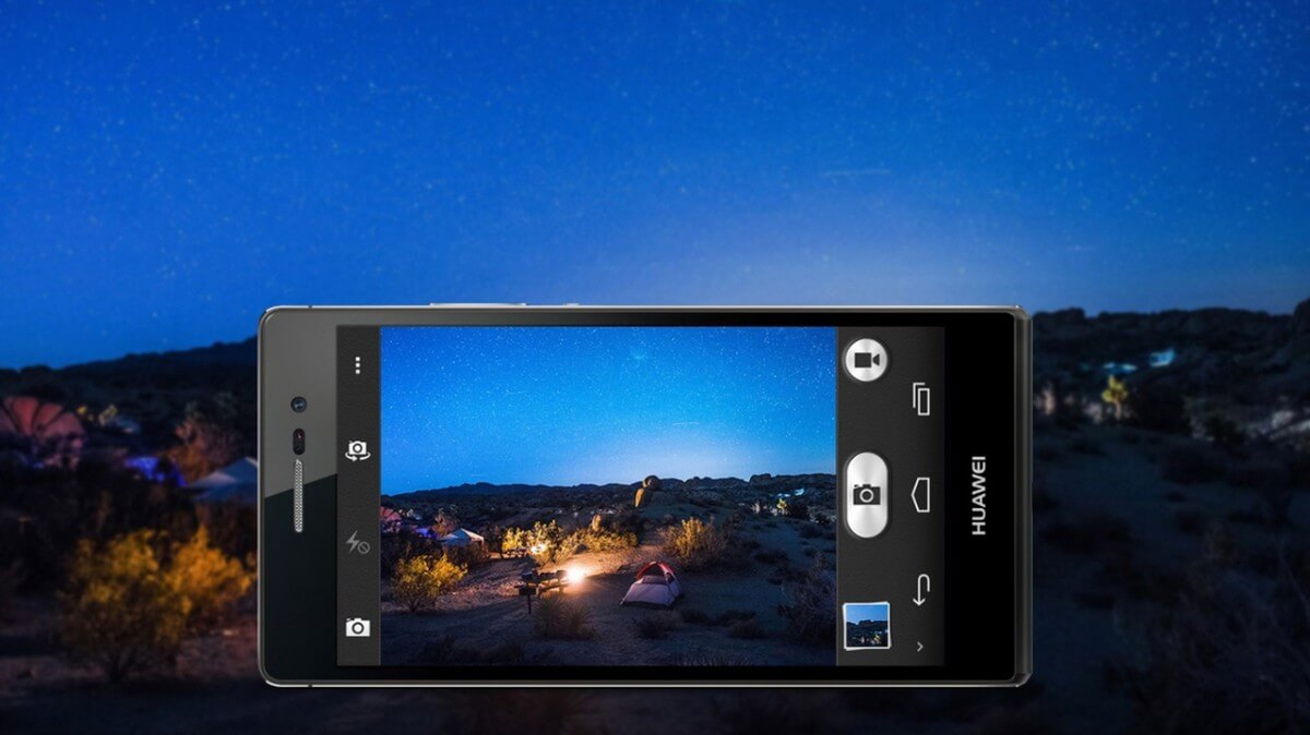 Huawei Ascend P7 fotoaplikace