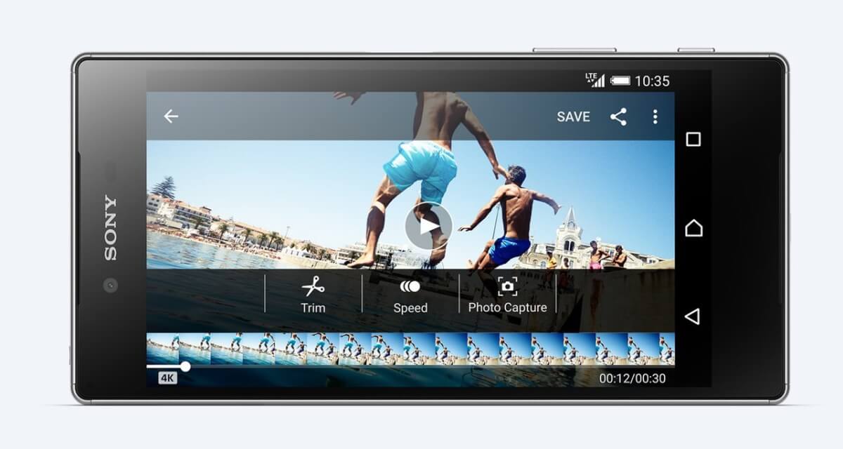 Sony Xperia Z5 Premium Displej