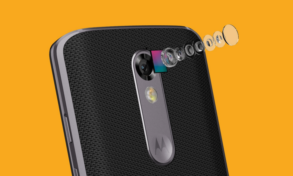 Motorola Moto X Force fotoaparát