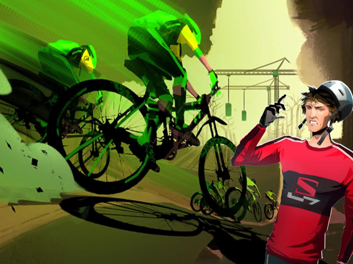 Bike Unchained obsahuje hromadu tratí