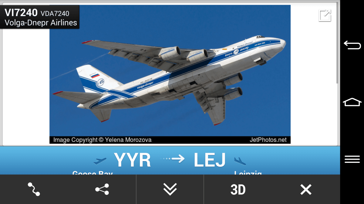 Flightradar24 je Android aplikace pro sledování letů
