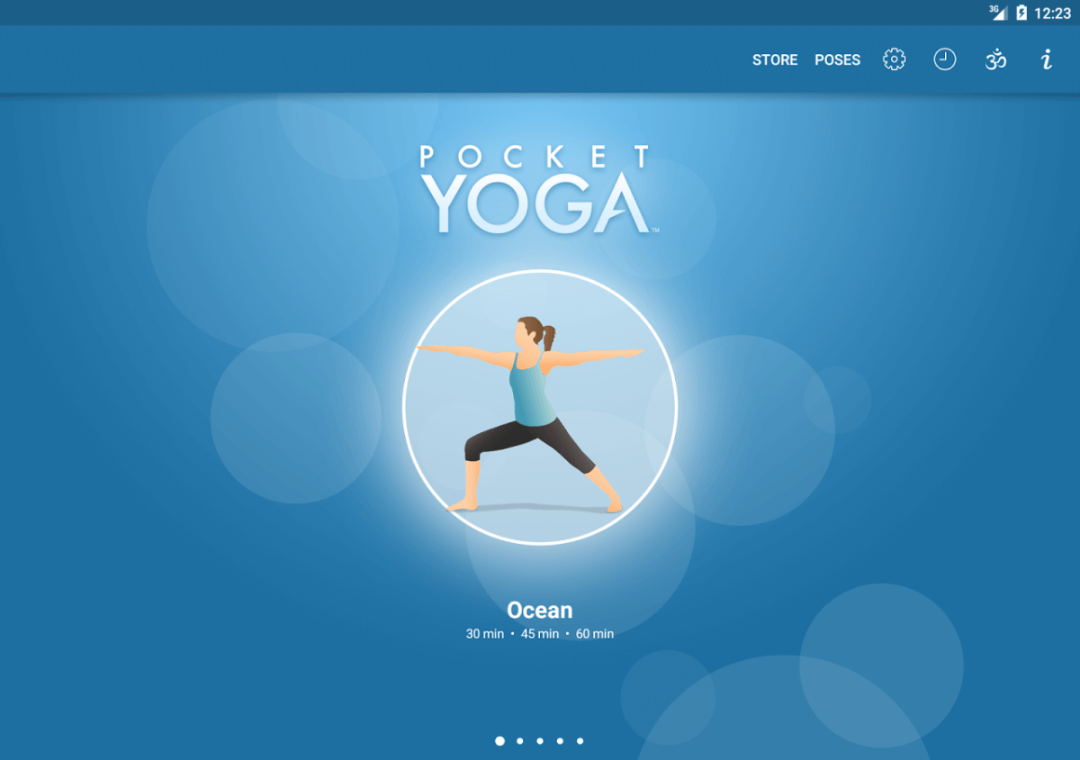 Pocket Yoga - Android aplikace na cvičení jógy
