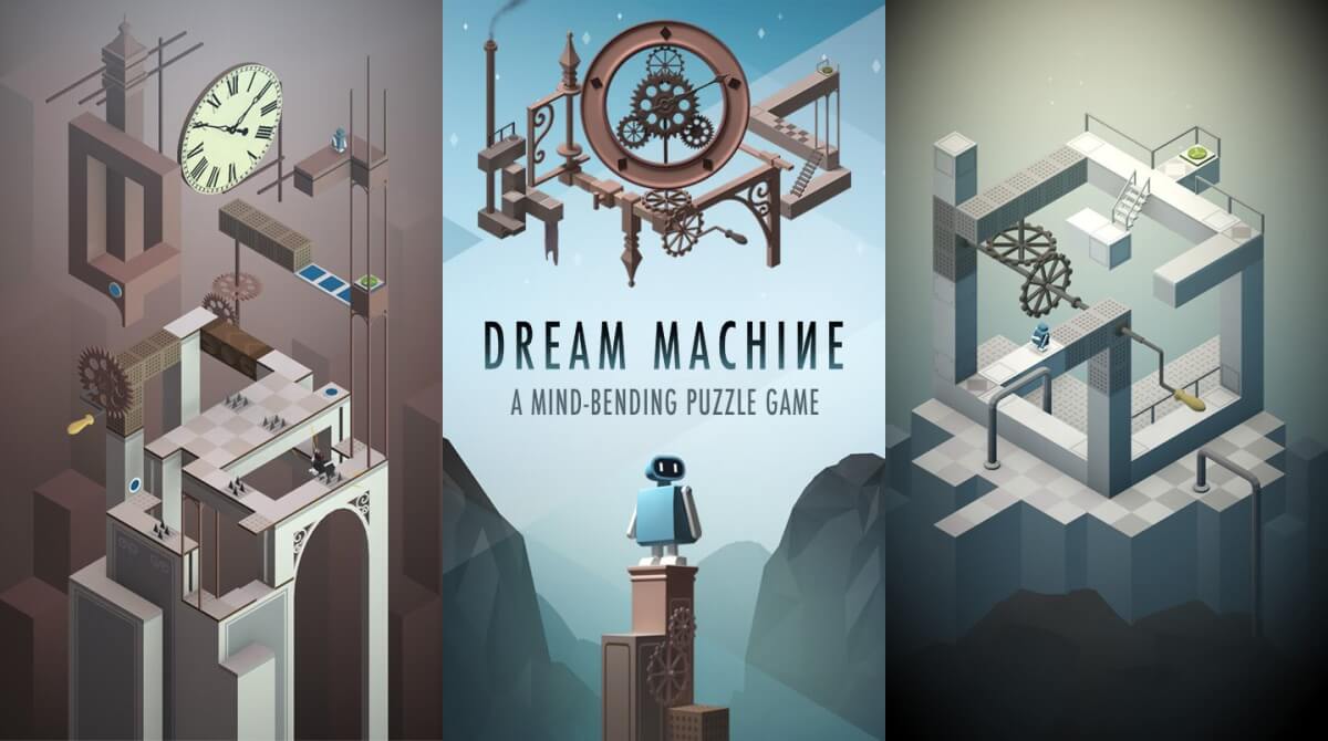 Dream Machine je výborná logická hra na android která se inspirovala hrou Monument Valley