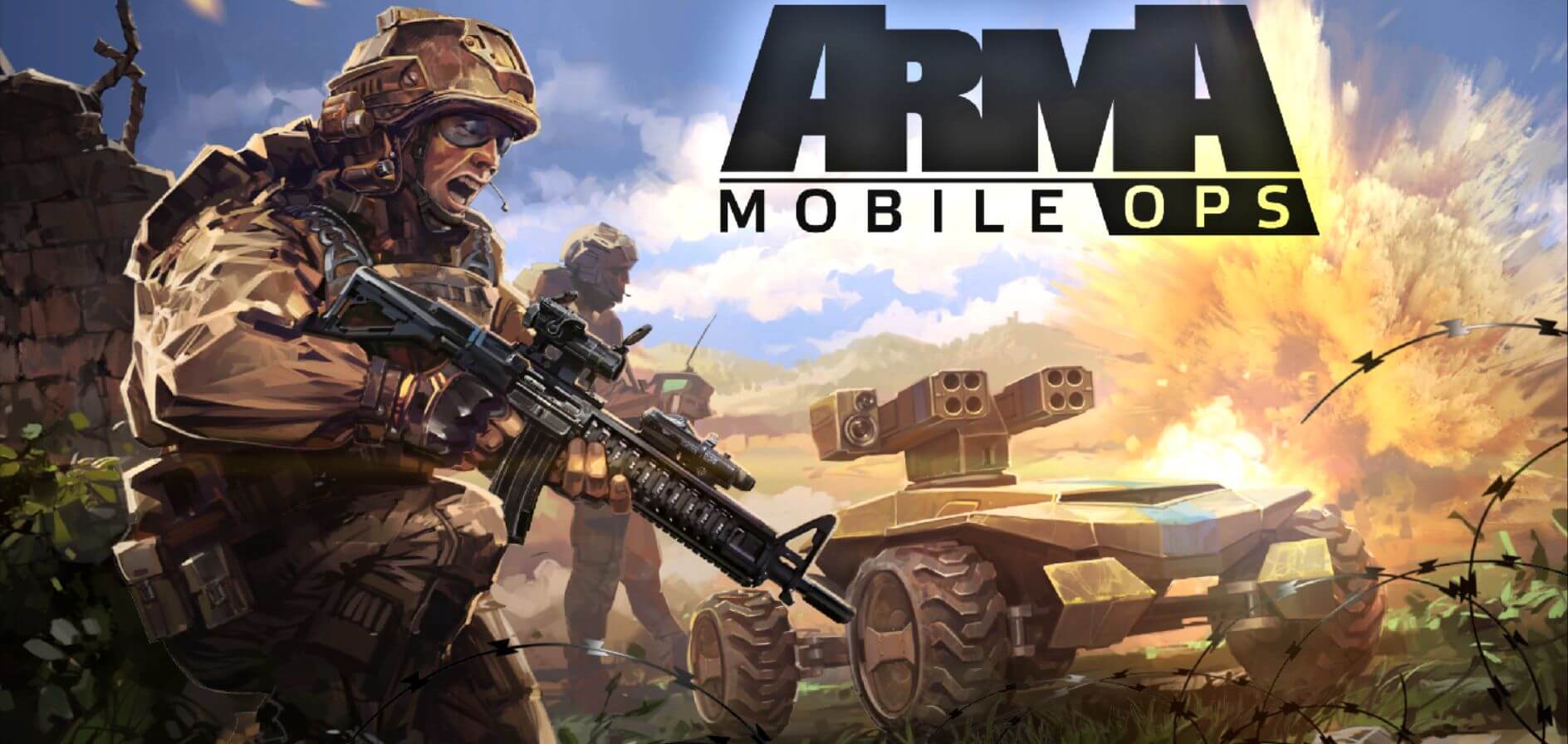 Arma Mobile Ops - vojenská strategie o dobývání základen