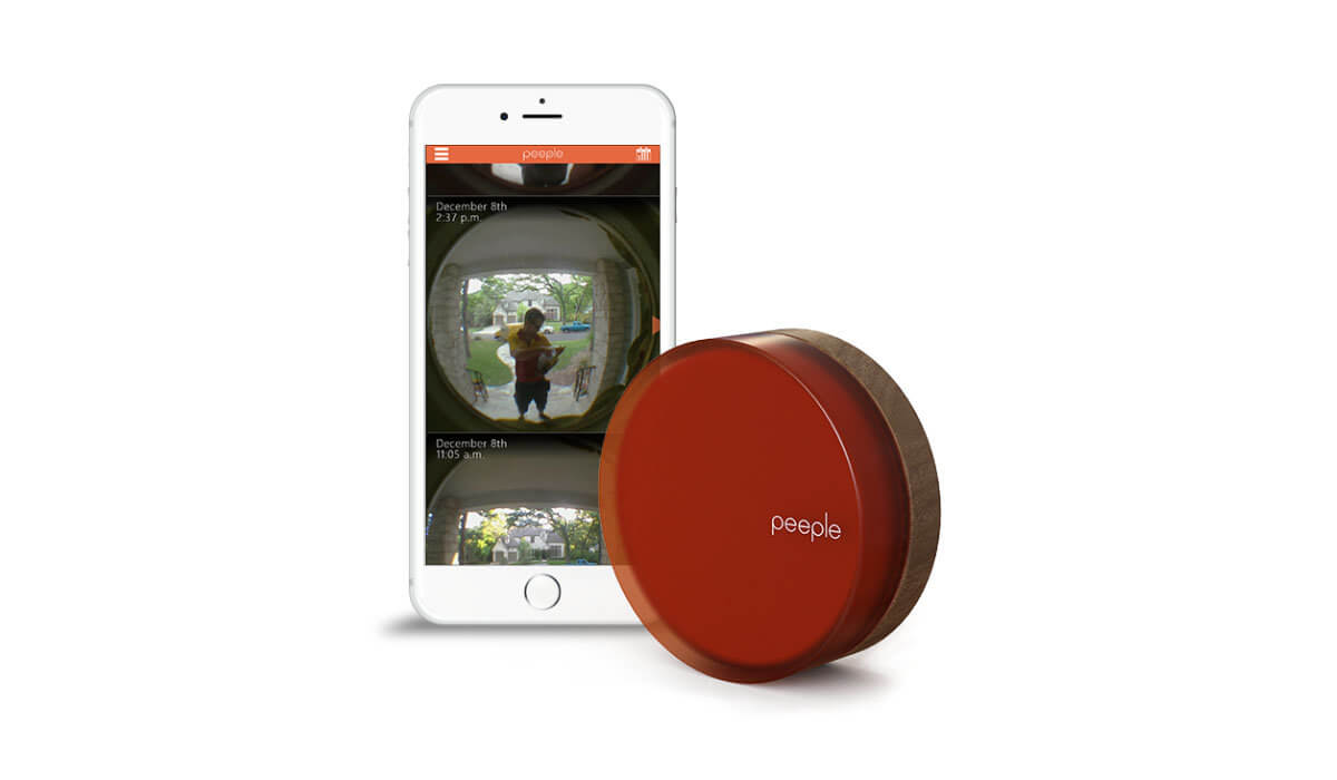 Peeple - chytré kukátko pro vaše domovní dveře umožní sledovat příchozí lidi pomocí android aplikace