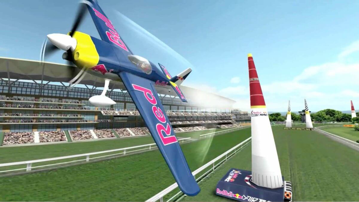 Red Bull Air Race 2 - závodní hra s akrobatickými letadly