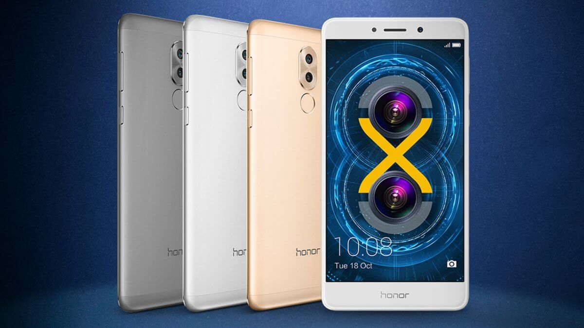 Huawei Honor 6X barvy