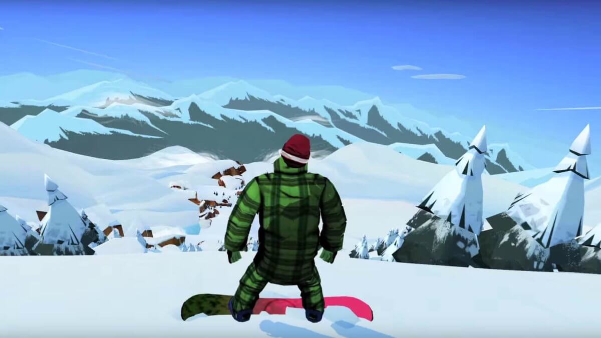 SNOWBOARDING THE FOURTH PHASE - snowboard hra pro Android, ve které točíte film