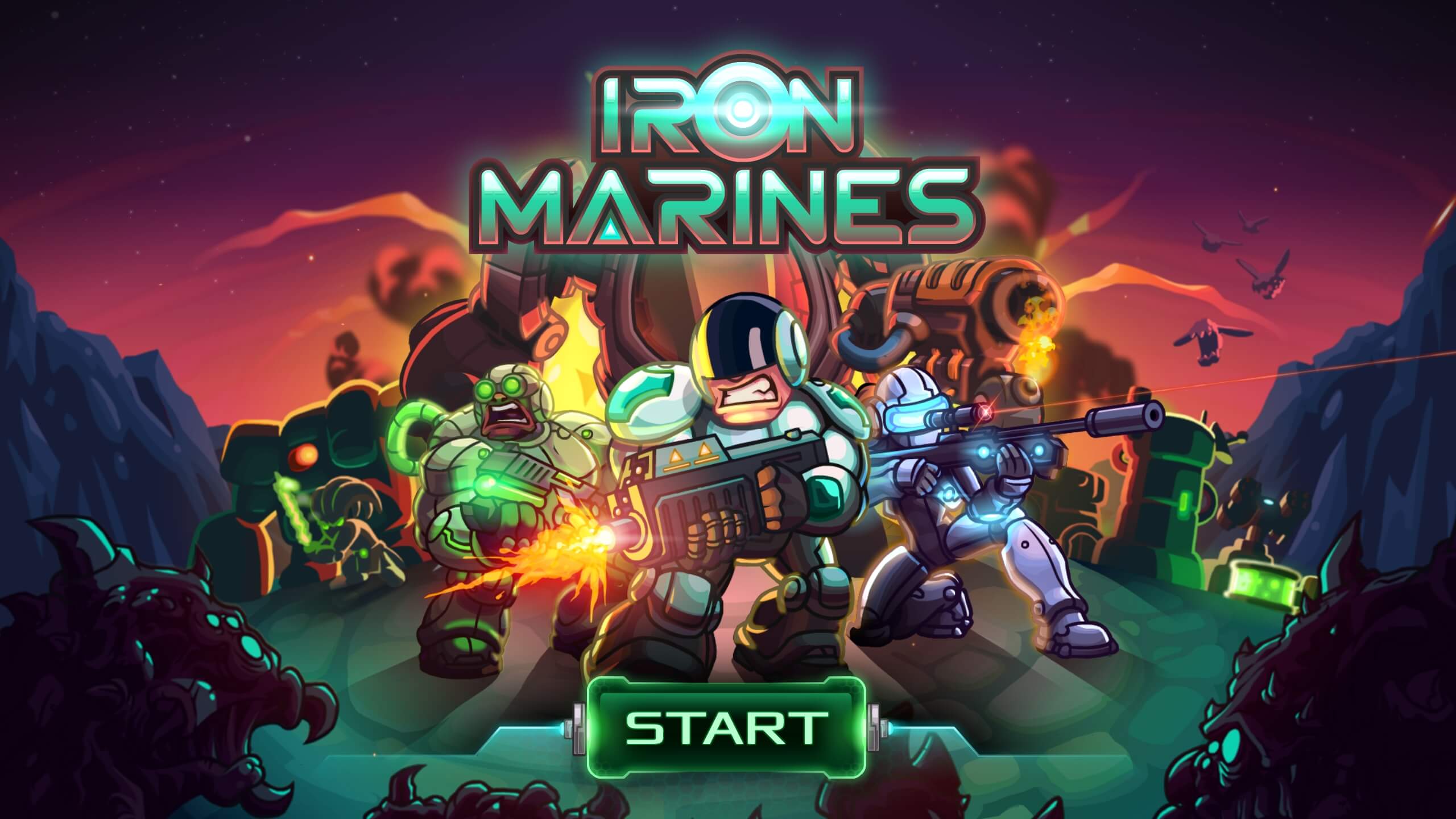 Iron Marines - je android strategie zasazená do vesmíru