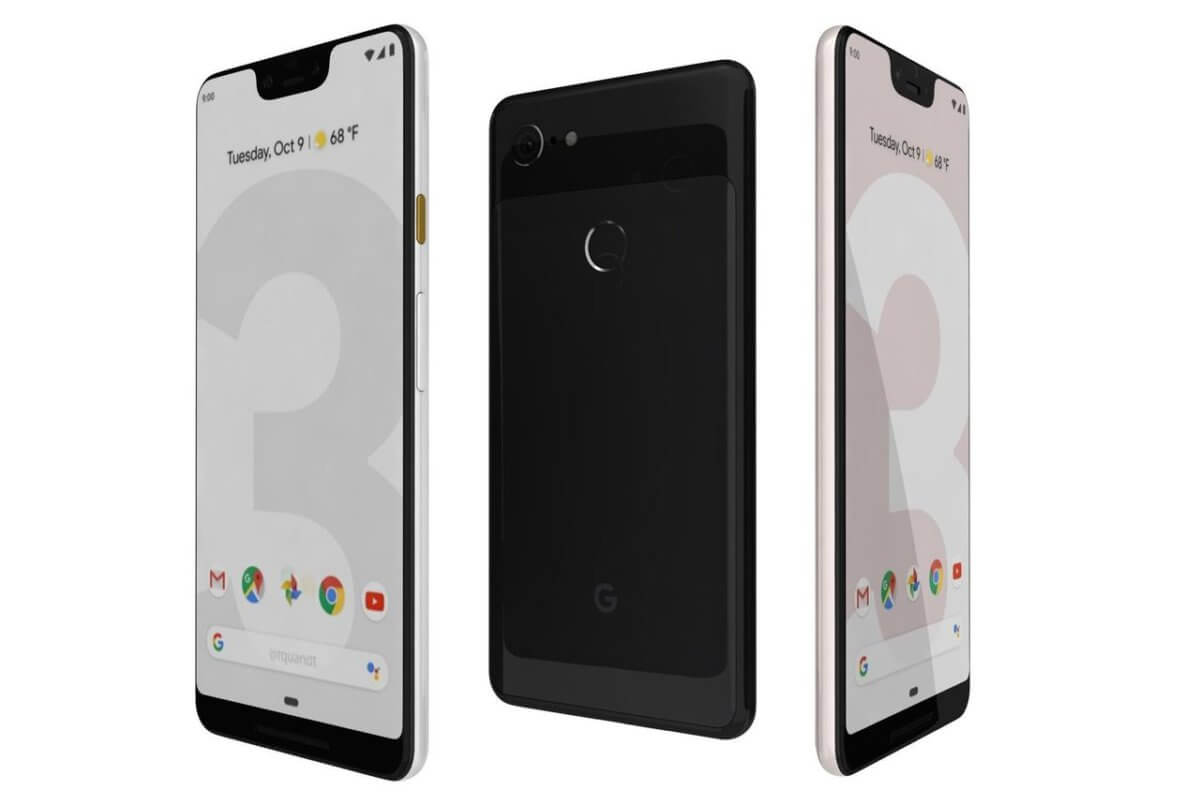 Google Pixel 3 XL barvy