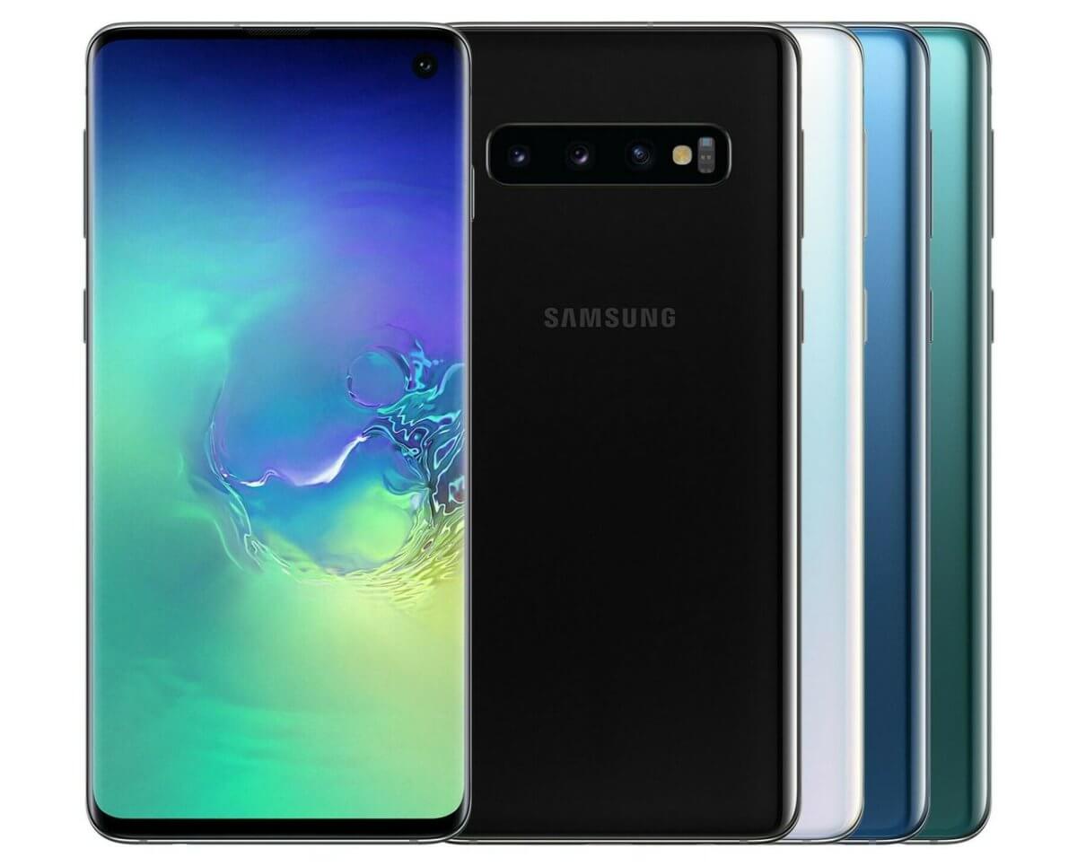 Samsung Galaxy S10 barvy